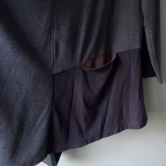 LOGO Lori Goldstein Cardigan French Terry A281027 size 1X B15 - Picture 4 of 6